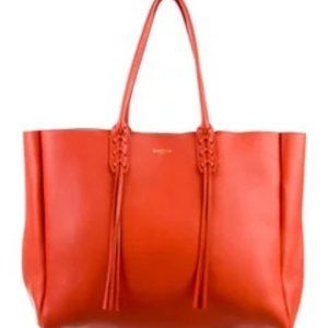 LANVIN Extra-Large Shopper Tote with Tassles